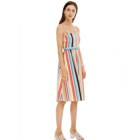 Astr the Label striped lace back dress The Shannon - Picture 3 of 11